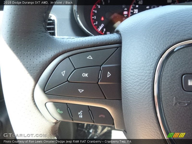 In–Violet / Black 2018 Dodge Durango SXT AWD