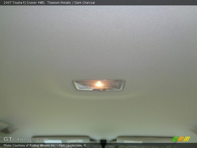 Titanium Metallic / Dark Charcoal 2007 Toyota FJ Cruiser 4WD