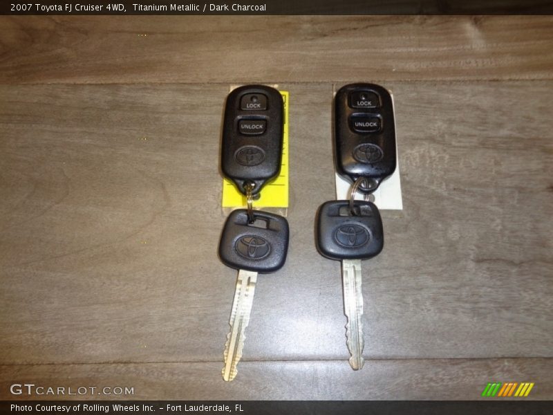 Titanium Metallic / Dark Charcoal 2007 Toyota FJ Cruiser 4WD