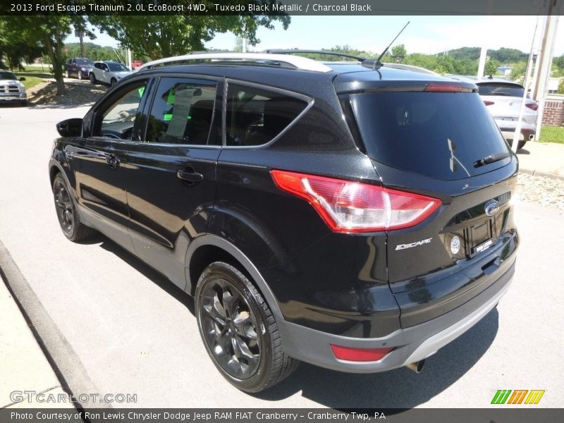 Tuxedo Black Metallic / Charcoal Black 2013 Ford Escape Titanium 2.0L EcoBoost 4WD