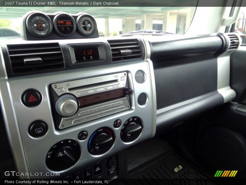 Titanium Metallic / Dark Charcoal 2007 Toyota FJ Cruiser 4WD