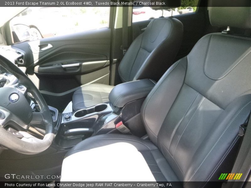 Tuxedo Black Metallic / Charcoal Black 2013 Ford Escape Titanium 2.0L EcoBoost 4WD