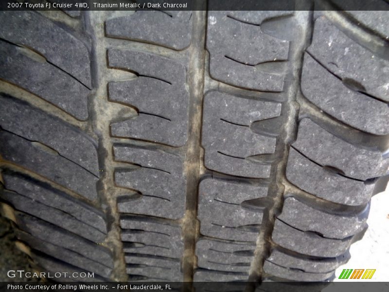 Titanium Metallic / Dark Charcoal 2007 Toyota FJ Cruiser 4WD