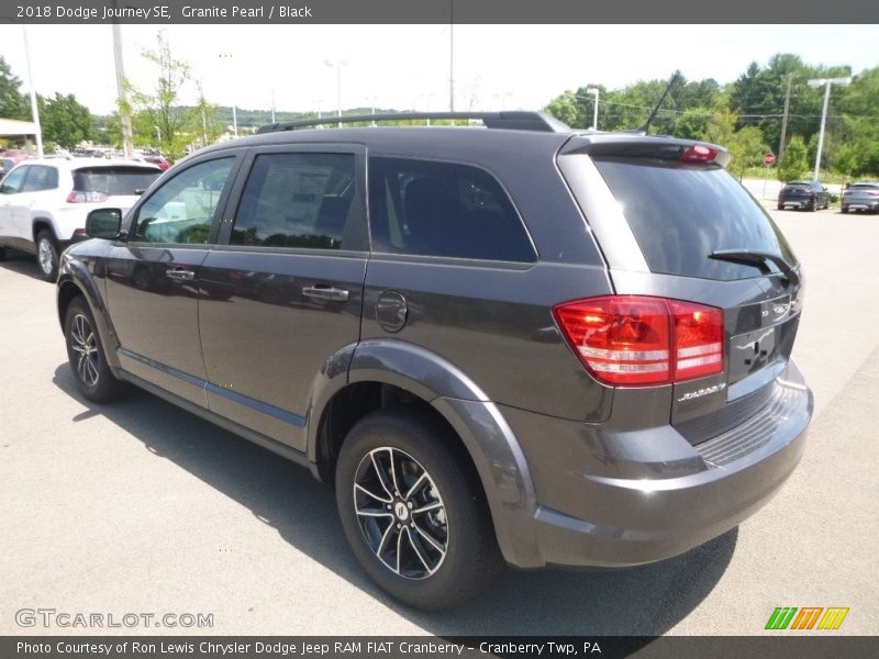 Granite Pearl / Black 2018 Dodge Journey SE