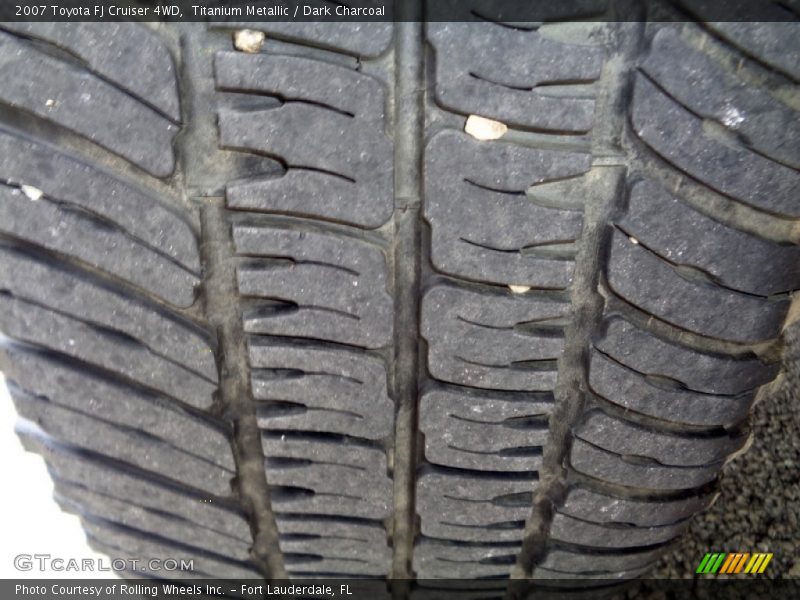 Titanium Metallic / Dark Charcoal 2007 Toyota FJ Cruiser 4WD