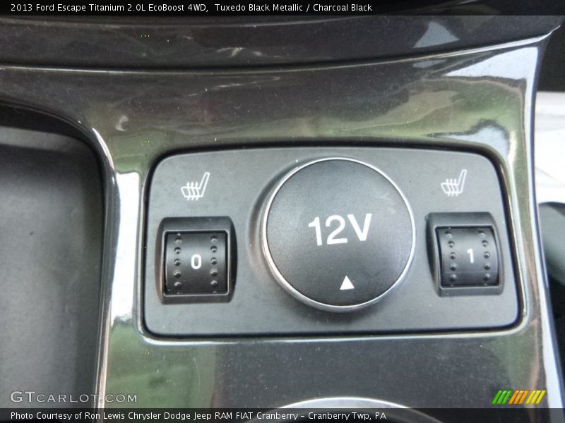 Tuxedo Black Metallic / Charcoal Black 2013 Ford Escape Titanium 2.0L EcoBoost 4WD