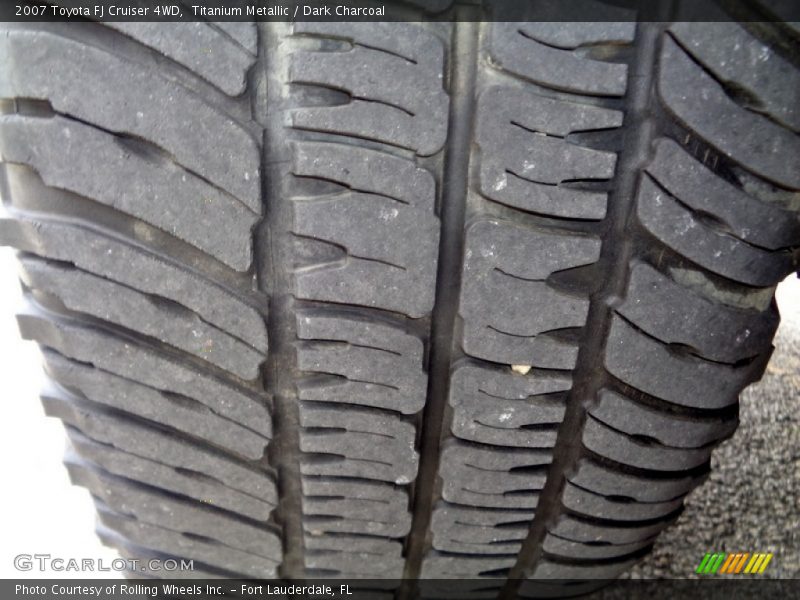 Titanium Metallic / Dark Charcoal 2007 Toyota FJ Cruiser 4WD