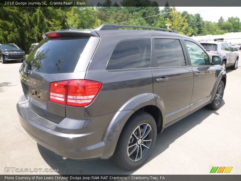 Granite Pearl / Black 2018 Dodge Journey SE