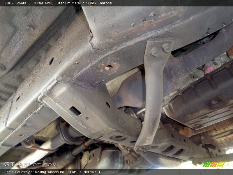 Titanium Metallic / Dark Charcoal 2007 Toyota FJ Cruiser 4WD