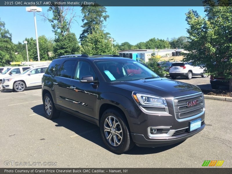 Iridium Metallic / Ebony 2015 GMC Acadia SLT AWD