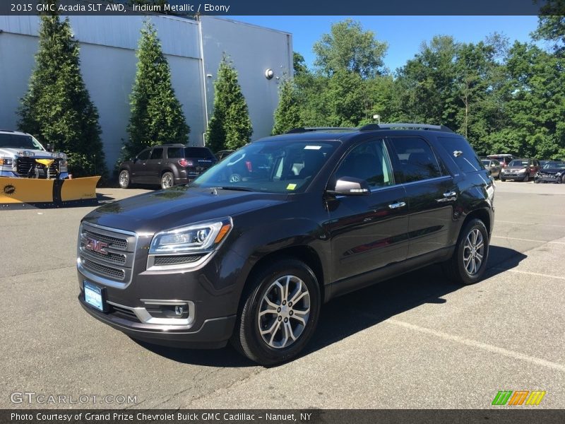 Iridium Metallic / Ebony 2015 GMC Acadia SLT AWD