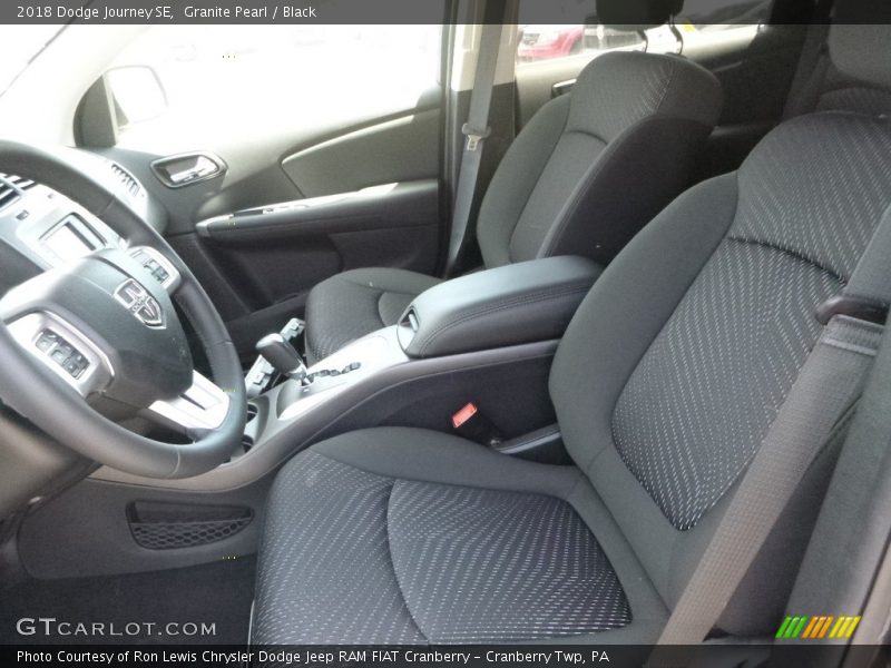 Granite Pearl / Black 2018 Dodge Journey SE