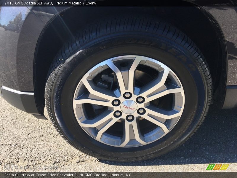 Iridium Metallic / Ebony 2015 GMC Acadia SLT AWD