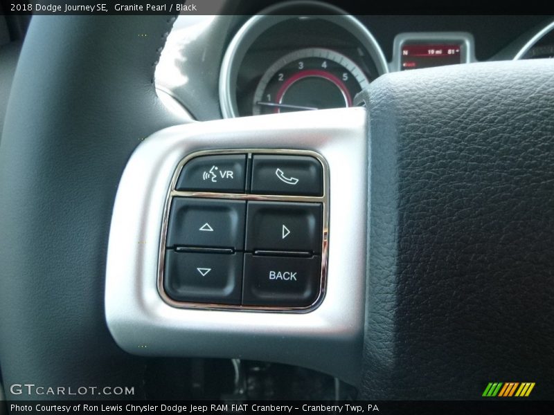 Granite Pearl / Black 2018 Dodge Journey SE