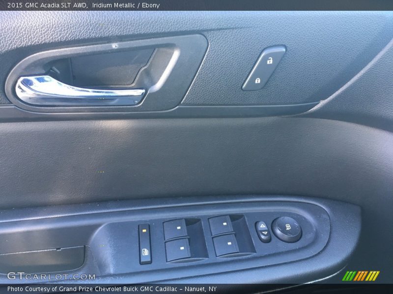 Iridium Metallic / Ebony 2015 GMC Acadia SLT AWD