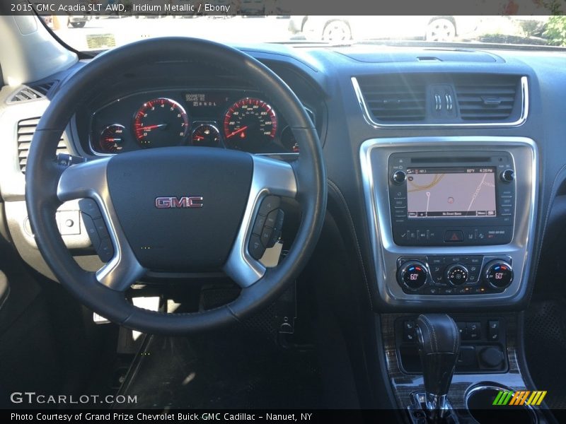 Iridium Metallic / Ebony 2015 GMC Acadia SLT AWD