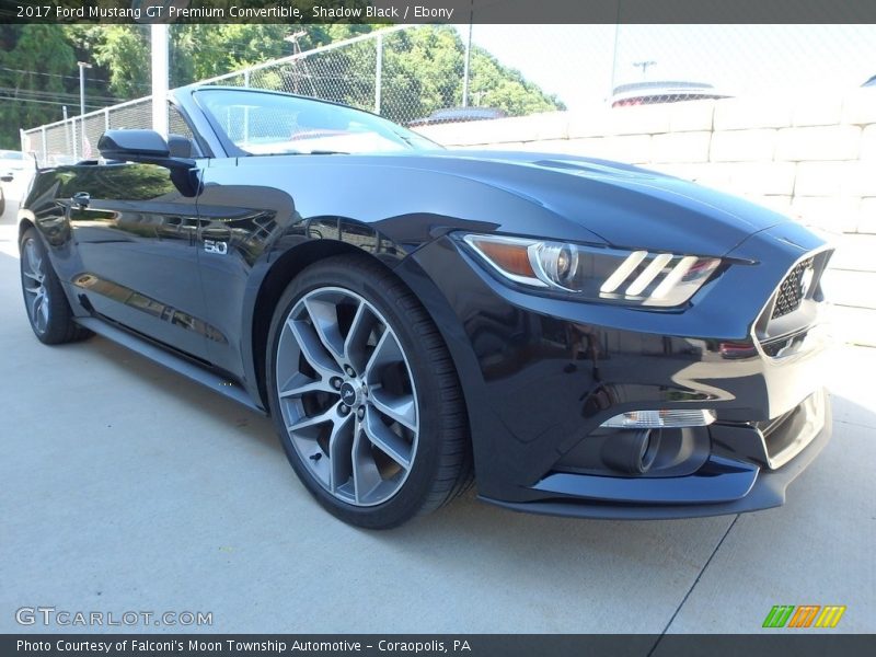 Shadow Black / Ebony 2017 Ford Mustang GT Premium Convertible