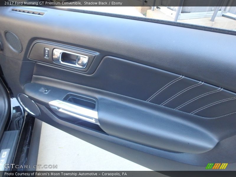 Shadow Black / Ebony 2017 Ford Mustang GT Premium Convertible