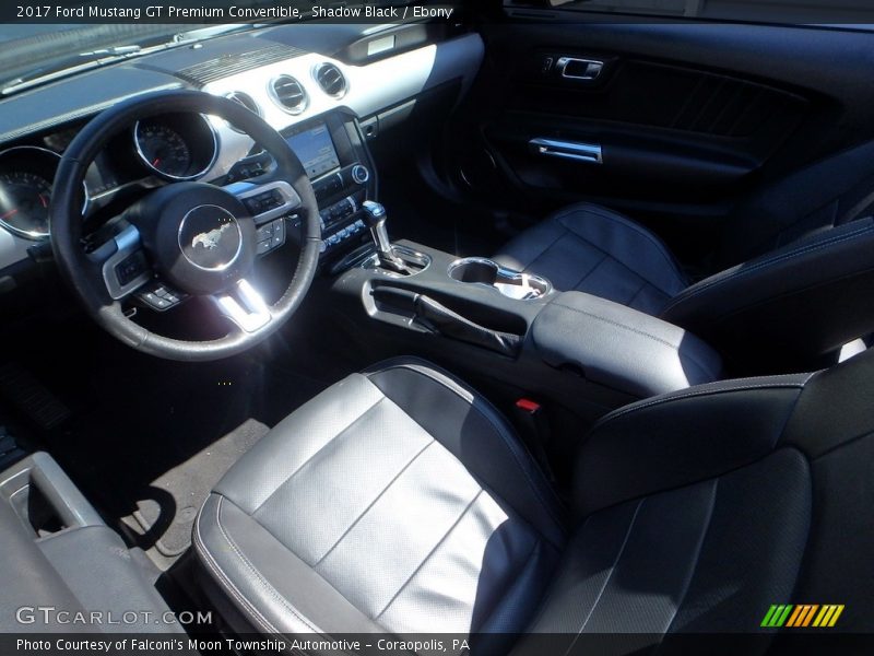 Shadow Black / Ebony 2017 Ford Mustang GT Premium Convertible