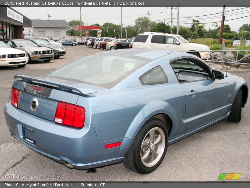 Windveil Blue Metallic / Dark Charcoal 2005 Ford Mustang GT Deluxe Coupe