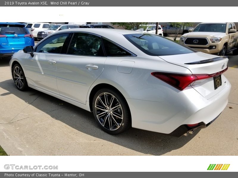 Wind Chill Pearl / Gray 2019 Toyota Avalon XSE