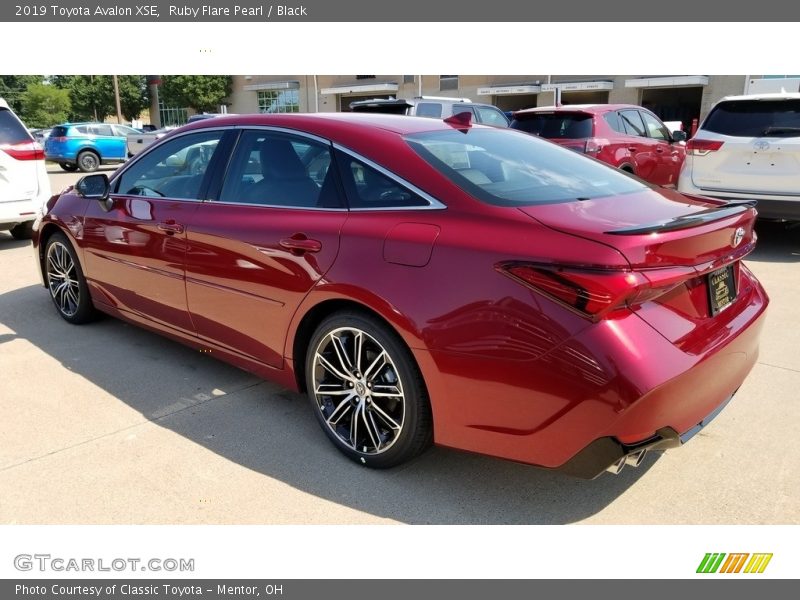Ruby Flare Pearl / Black 2019 Toyota Avalon XSE