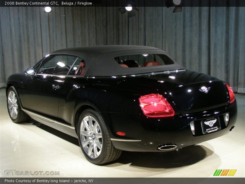2008 Bentley Continental GTC, Beluga / Fireglow/Beluga/Burr Walnut, Back Left - 2008 Bentley Continental GTC 