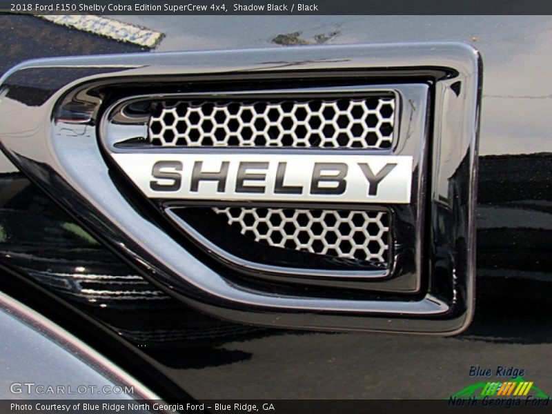 Shadow Black / Black 2018 Ford F150 Shelby Cobra Edition SuperCrew 4x4
