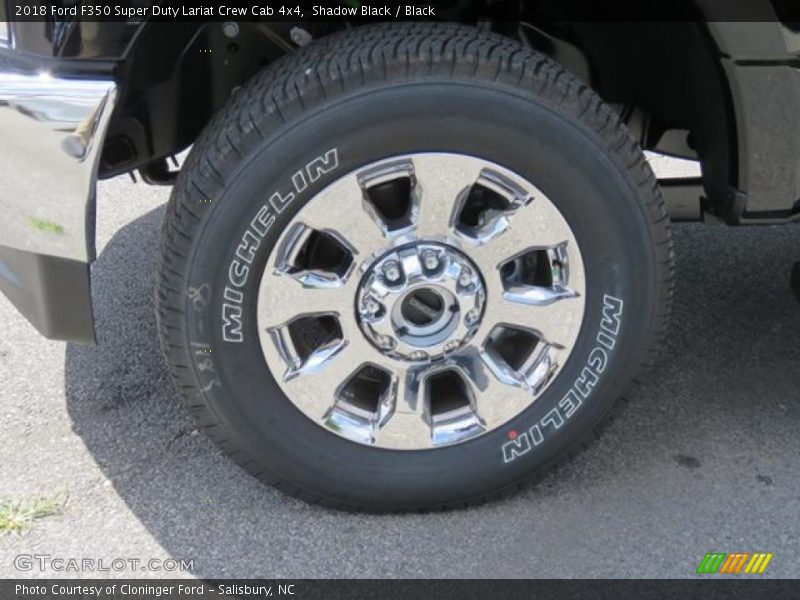 Shadow Black / Black 2018 Ford F350 Super Duty Lariat Crew Cab 4x4