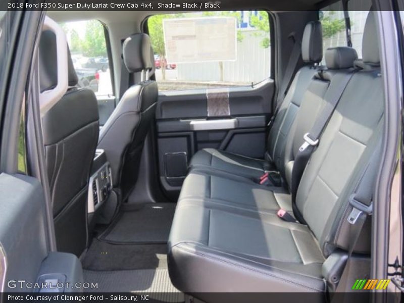 Shadow Black / Black 2018 Ford F350 Super Duty Lariat Crew Cab 4x4
