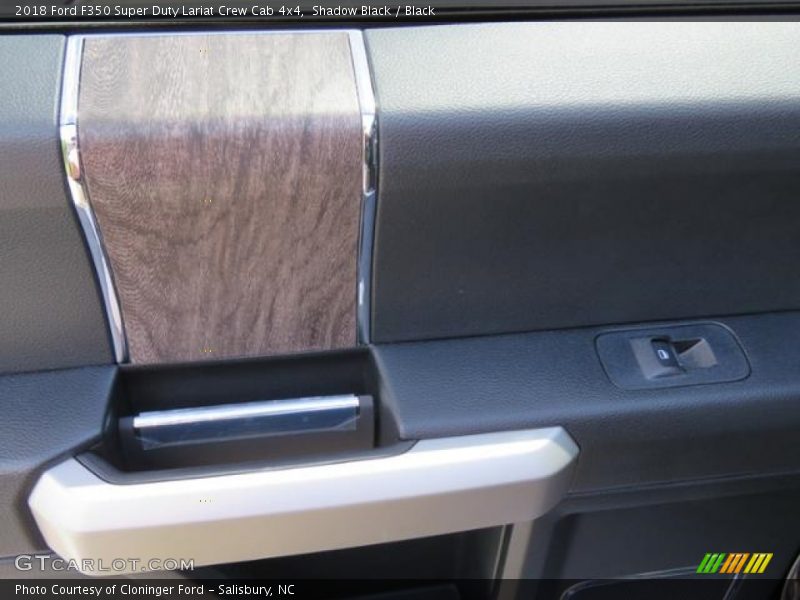 Shadow Black / Black 2018 Ford F350 Super Duty Lariat Crew Cab 4x4
