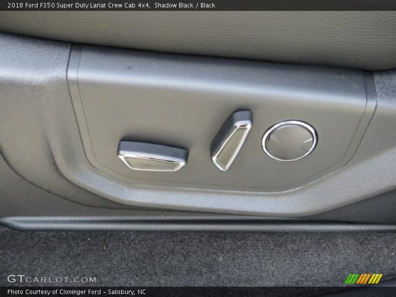 Shadow Black / Black 2018 Ford F350 Super Duty Lariat Crew Cab 4x4