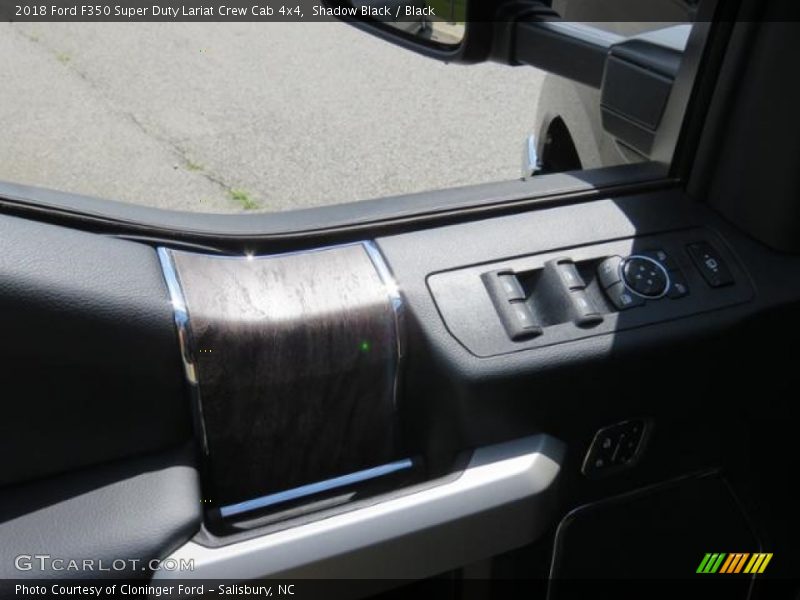 Shadow Black / Black 2018 Ford F350 Super Duty Lariat Crew Cab 4x4