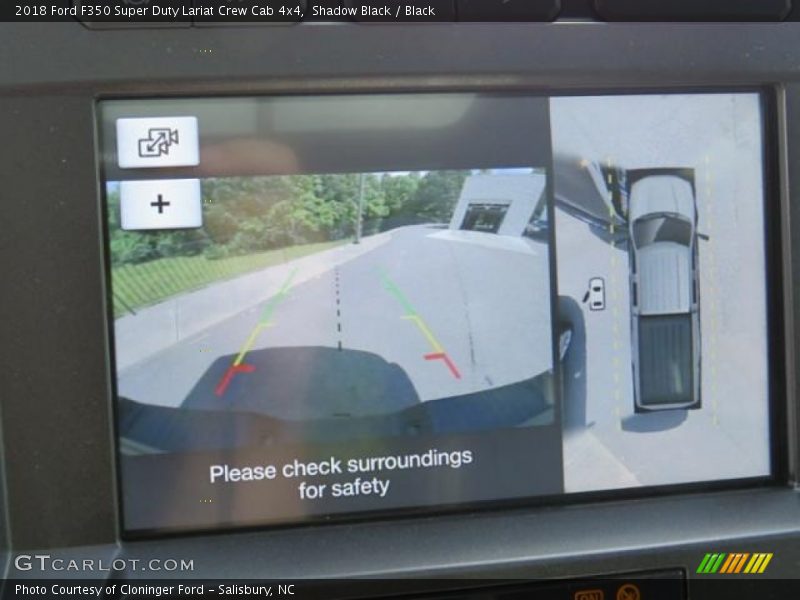 Shadow Black / Black 2018 Ford F350 Super Duty Lariat Crew Cab 4x4