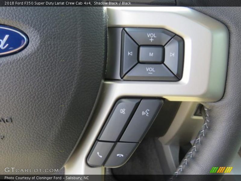 Shadow Black / Black 2018 Ford F350 Super Duty Lariat Crew Cab 4x4