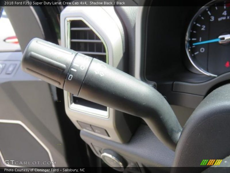 Shadow Black / Black 2018 Ford F350 Super Duty Lariat Crew Cab 4x4