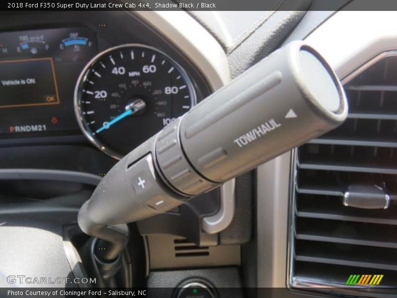 Shadow Black / Black 2018 Ford F350 Super Duty Lariat Crew Cab 4x4