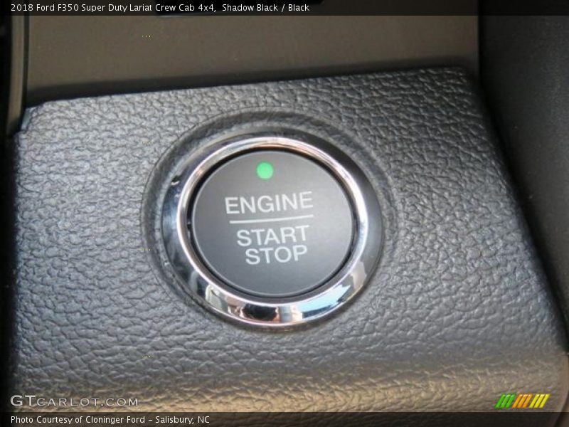 Shadow Black / Black 2018 Ford F350 Super Duty Lariat Crew Cab 4x4