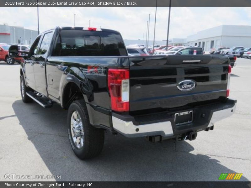 Shadow Black / Black 2018 Ford F350 Super Duty Lariat Crew Cab 4x4