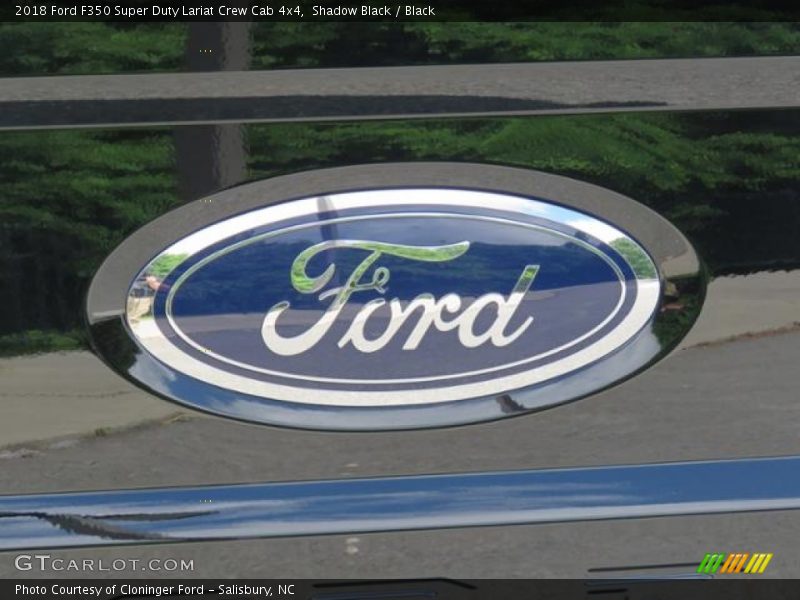 Shadow Black / Black 2018 Ford F350 Super Duty Lariat Crew Cab 4x4
