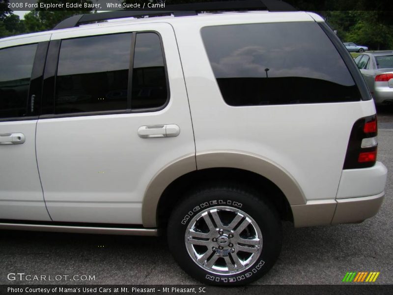 White Suede / Camel 2008 Ford Explorer Eddie Bauer