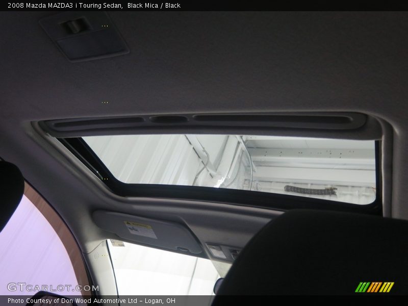 Black Mica / Black 2008 Mazda MAZDA3 i Touring Sedan