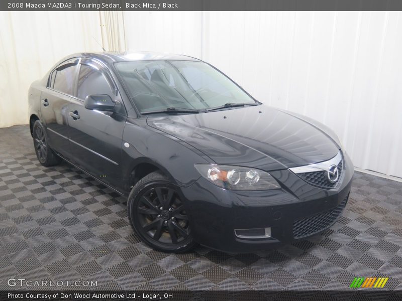 Black Mica / Black 2008 Mazda MAZDA3 i Touring Sedan