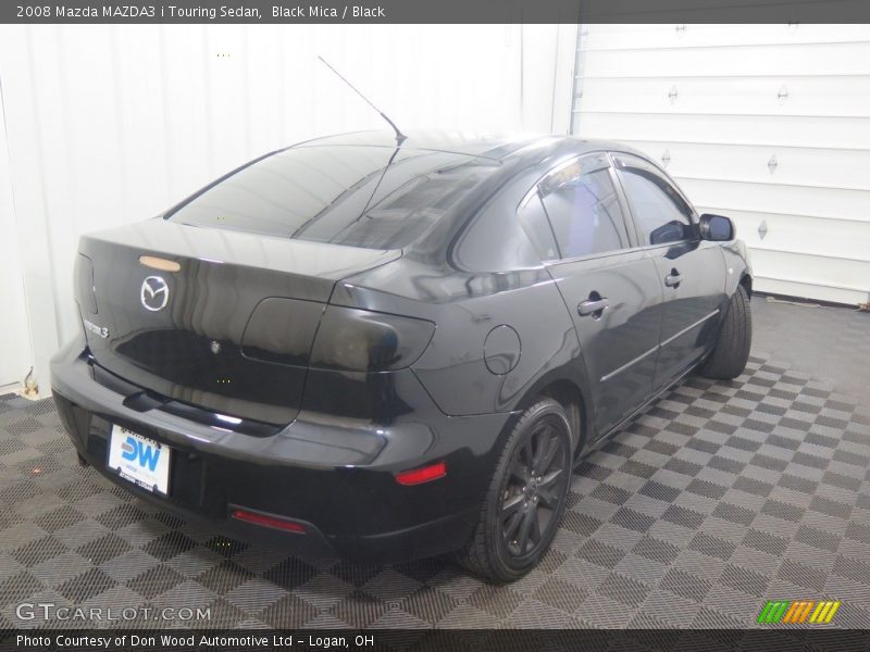 Black Mica / Black 2008 Mazda MAZDA3 i Touring Sedan