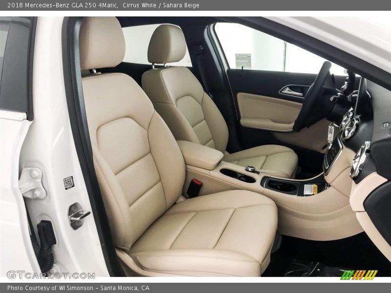 Cirrus White / Sahara Beige 2018 Mercedes-Benz GLA 250 4Matic