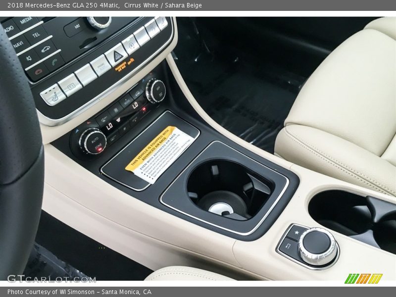 Cirrus White / Sahara Beige 2018 Mercedes-Benz GLA 250 4Matic