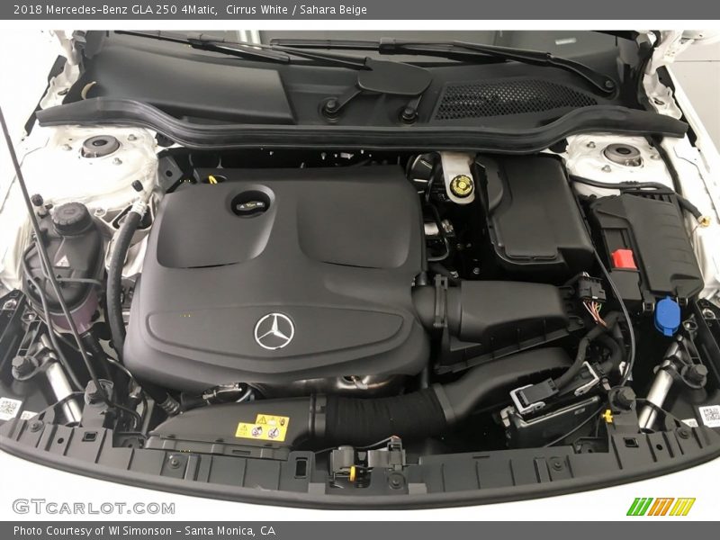 Cirrus White / Sahara Beige 2018 Mercedes-Benz GLA 250 4Matic