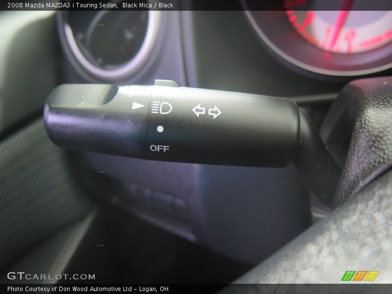 Black Mica / Black 2008 Mazda MAZDA3 i Touring Sedan