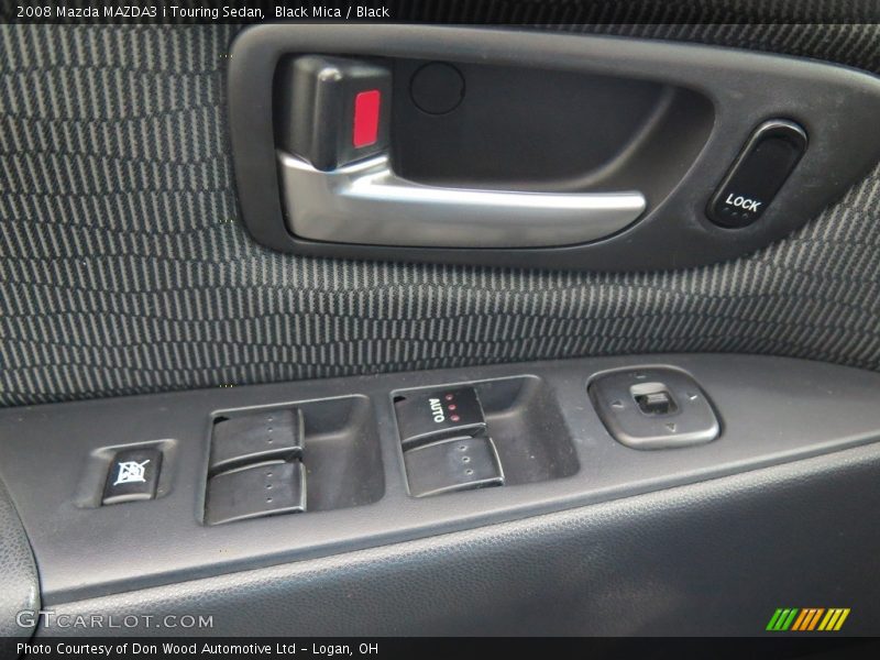 Black Mica / Black 2008 Mazda MAZDA3 i Touring Sedan
