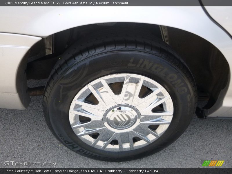 Gold Ash Metallic / Medium Parchment 2005 Mercury Grand Marquis GS